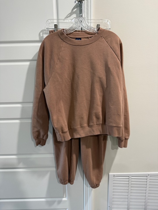 GAP Pants - GAP Brown Track Pants & Sweatshirt Set